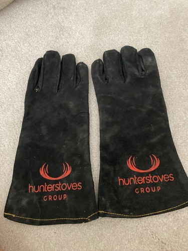 Hunter stoves black - black, suede