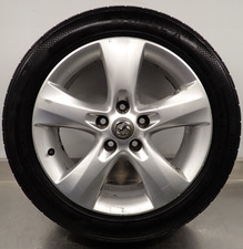 VAUXHALL ASTRA J 17" SILVER ALLOY WHEEL THREE-A TYRE 225/50ZR17 13259247