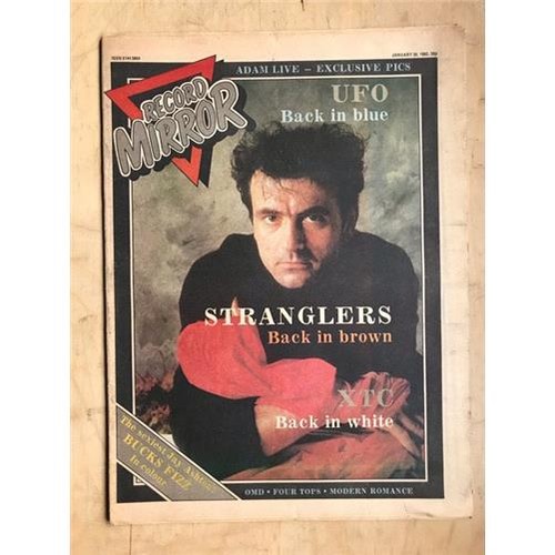 Stranglers record mirror - stranglers,