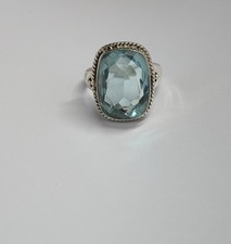 Vintage Aquamarine Sterling