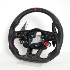 Carbon Fiber Flat Steering