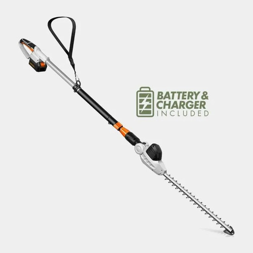 Cordless pole hedge trimmer - pole,