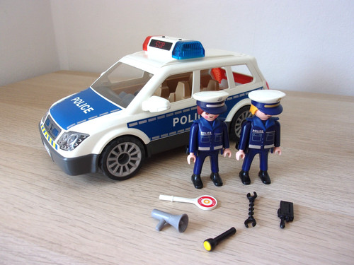 Playmobil police car from - playmobil,