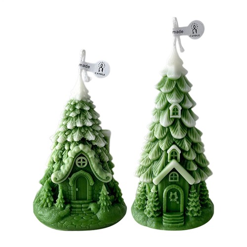 Christmas tree house shaped - tree,
