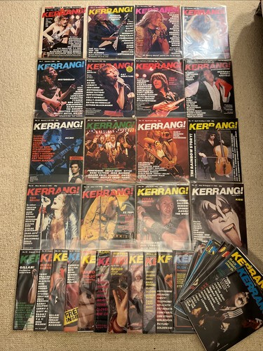 Kerrang magazine collection - collection,