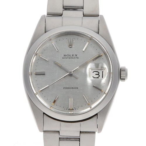 Rolex oyster date - date, precision