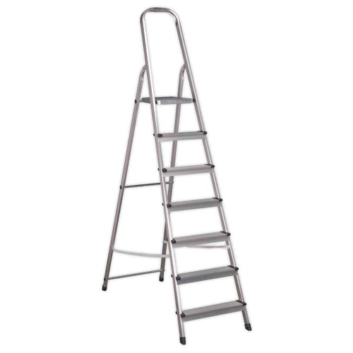 Sealey aluminium step ladder - sealey,