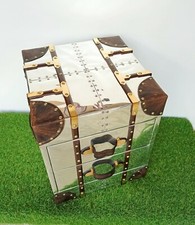 Bedside trunk chest aluminium