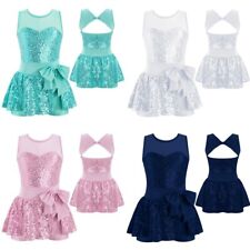 Girls Sequins Bowknot Jazz