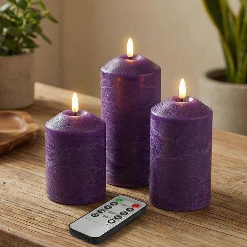 Eywamage purple flameless - purple,