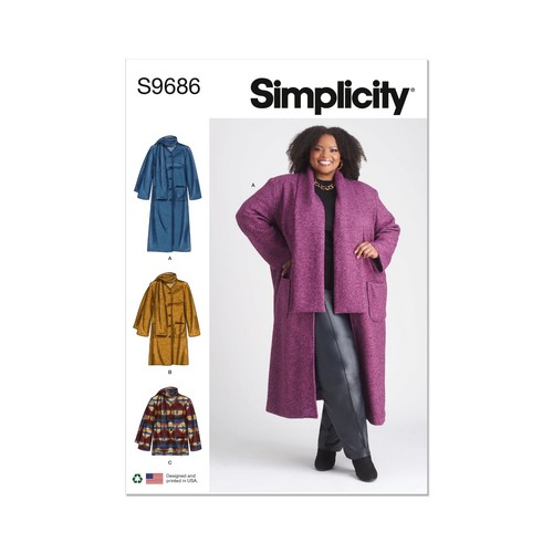 Simplicity 9686 sewing - 9686, pattern