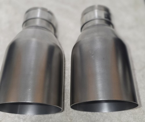 Stainless steel exhaust trims - stainless,