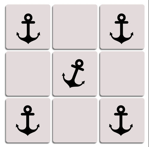 Anchor wall tile stickers - wall,