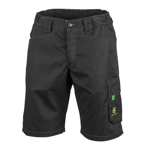 John deere black work shorts - john,