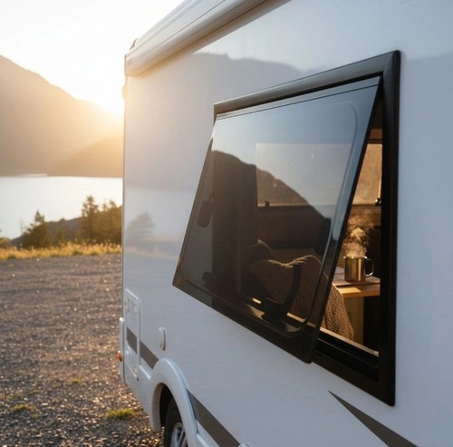 Camper van window with - van,