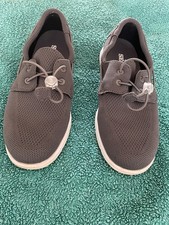 Sebago Men’s Boat Deck Shoes, Grey, Size 39.5M, UK 6M. Good Condition