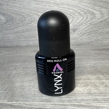 Lynx Oriental Original Roll On Vintage Deodorant Extremely rare 80’s 80% Full
