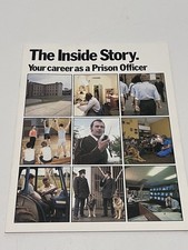The Inside Story Prison Officer Career Booklet HM Prisons Recruitment 1980