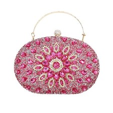 Women Rhinestone Clutch