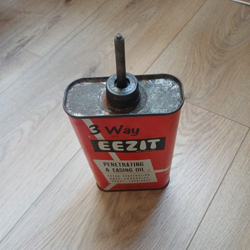 Vintage oil can way eezit - 3,