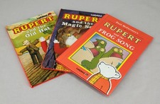 THREE RUPERT LADYBIRD BOOKS -
