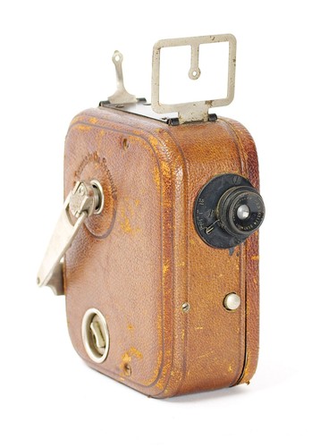 Pathe baby movie camera - movie, with