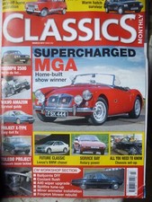 CLASSICS 17/03 MGA MG METRO RENAULT 4 VOLVO P1800 LEXUS TRIUMPH 2500 TOLEDO