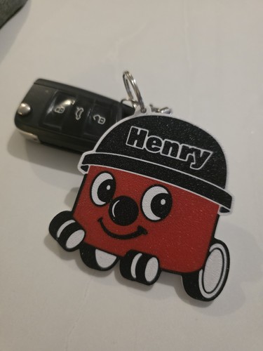 Henry hoover keyring bag charm - henry,