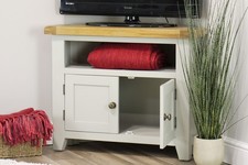 Cotswold Grey Oak Corner TV