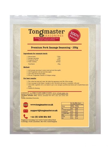 Premium pork sausage seasoning - sausage,