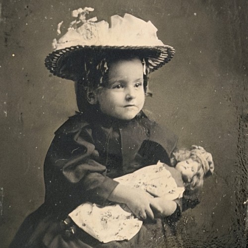 Antique 1880 tintype - antique, c.1880