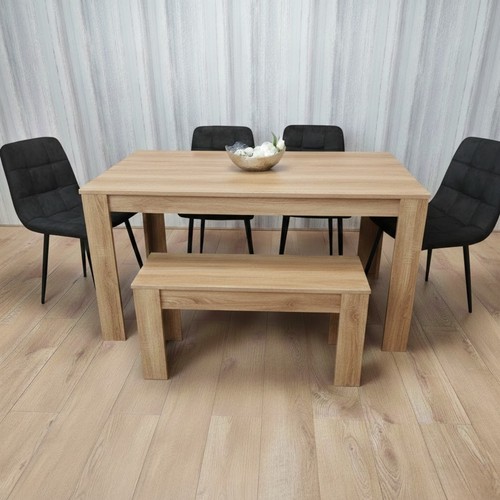 Oak wooden kitchen dining - oak,