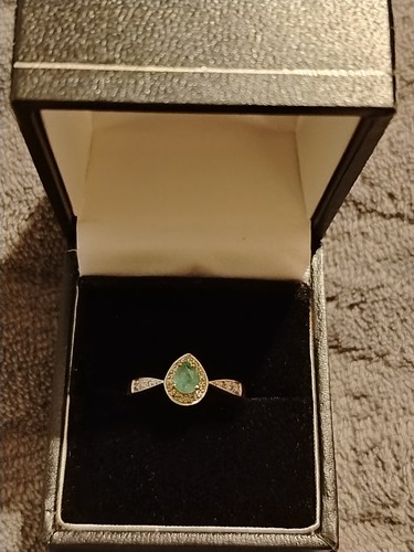 9ct yellow gold green - 9ct,