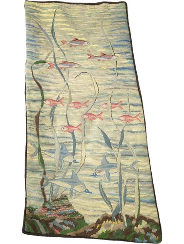 Vintage fish design tapestry - vintage,