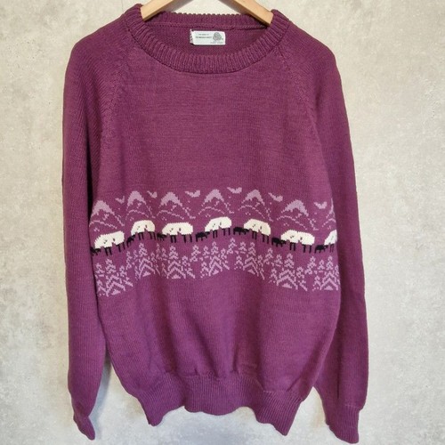Vintage 100 pure wool sheep - 100%,