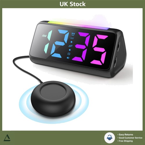 Powerful vibrating alarm clock - powerful,