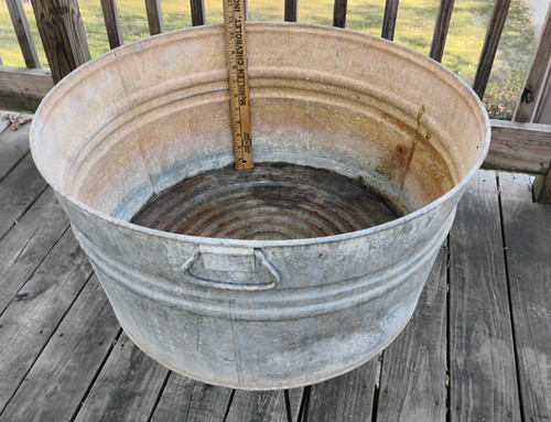 Sweet vintage round galvanized - sweet,