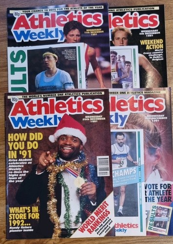 Athletics weekly magazines - athletics,