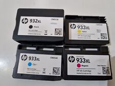 HP 932XL HP 933XL Ink Cartridges, Genuine Black Magenta Cyan Yellow NO OUTER BOX