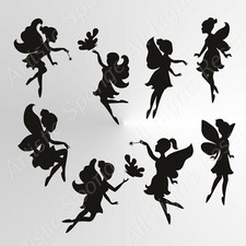 Set 8 Fairies Fairy Reusable