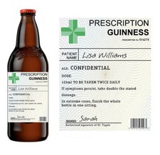 Personalised Guinness