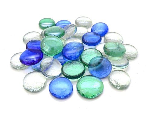 Decorative round glass - decorative, pebbles