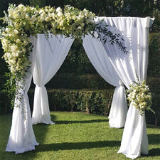 10ft Heavy Duty Wedding Ceremony Canopy Chuppah Photography Backdrop Stand Set