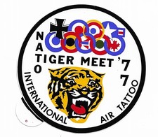 USAF RAF ZAP / STICKER   NATO