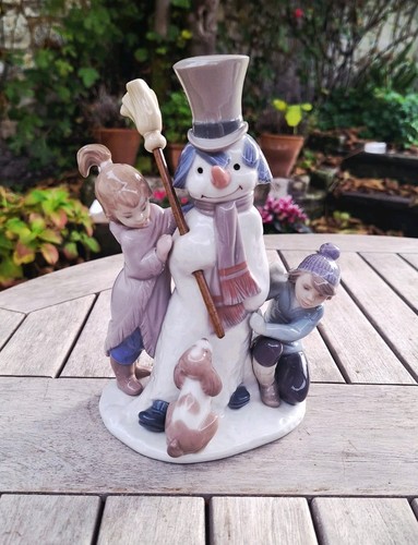 Lladro snowman figurine no - lladro,