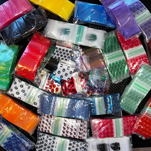 100 zip bags - 100,