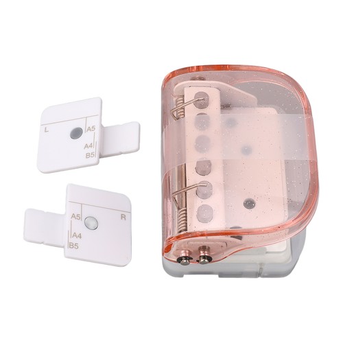 Loose leaf paper hole punch - leaf,