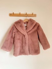 BNWT H&M Baby Girls Pink Faux
