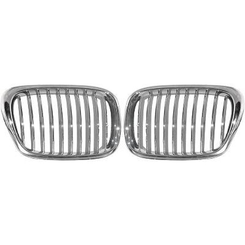 Radiator grille chrome - chrome, black