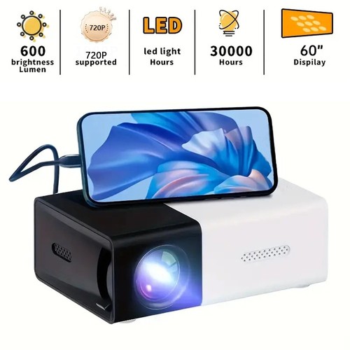 Mini projector portable - projector, led